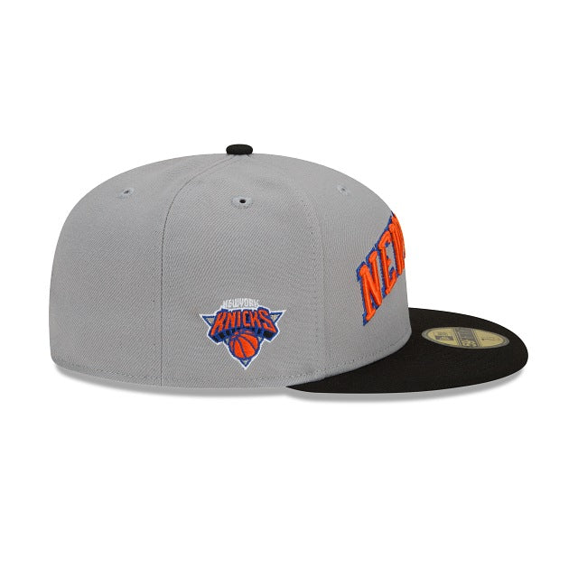 New Era New York Knicks City Edition Gray 2022 59FIFTY Fitted Hat