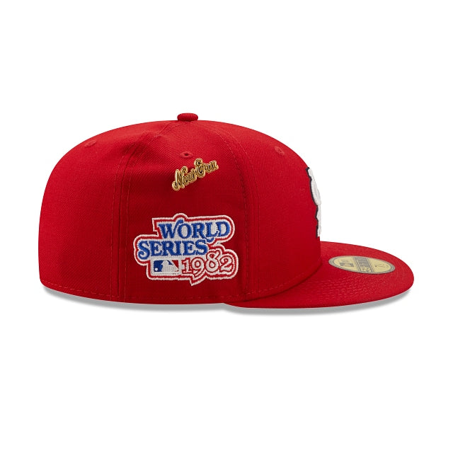 New Era St. Louis Cardinals 1982 Logo History 59FIFTY Fitted Hat