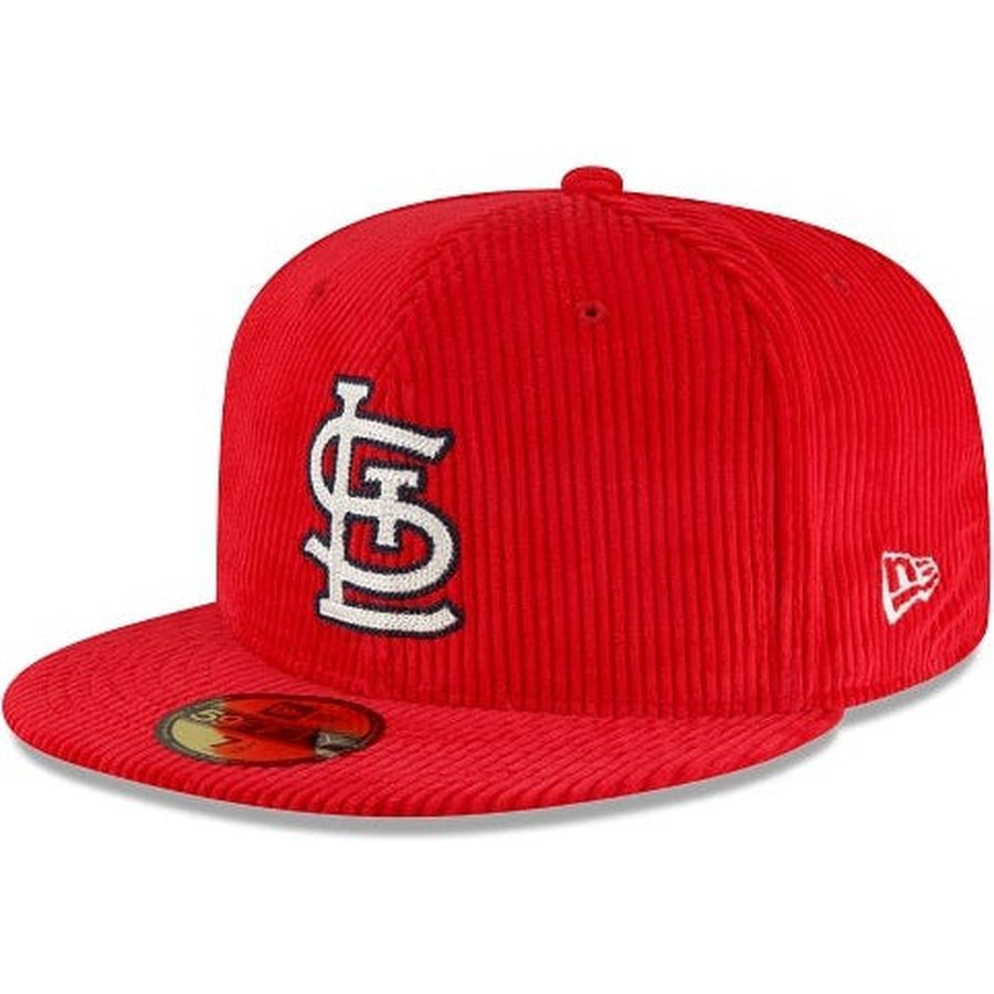 St. Louis Cardinals New Era Green Undervisor 59FIFTY Fitted Hat - Light Blue /Navy