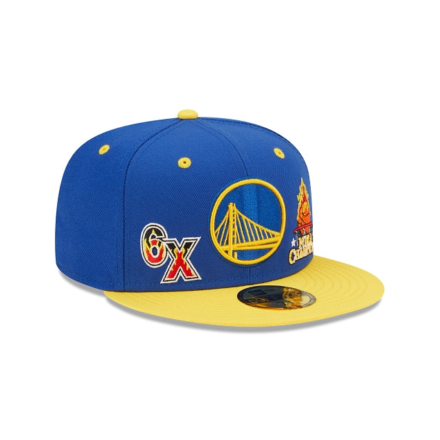 New Era Golden State Warriors Fire 2022 59FIFTY Fitted Hat