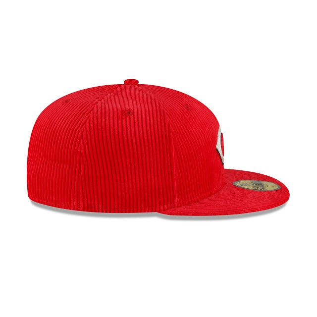 New Era Cincinnati Reds Corduroy 59fifty Fitted Hat