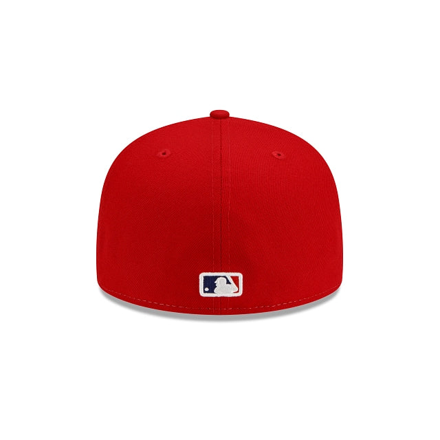 New Era Washington Nationals Split Front 59fifty Fitted Hat