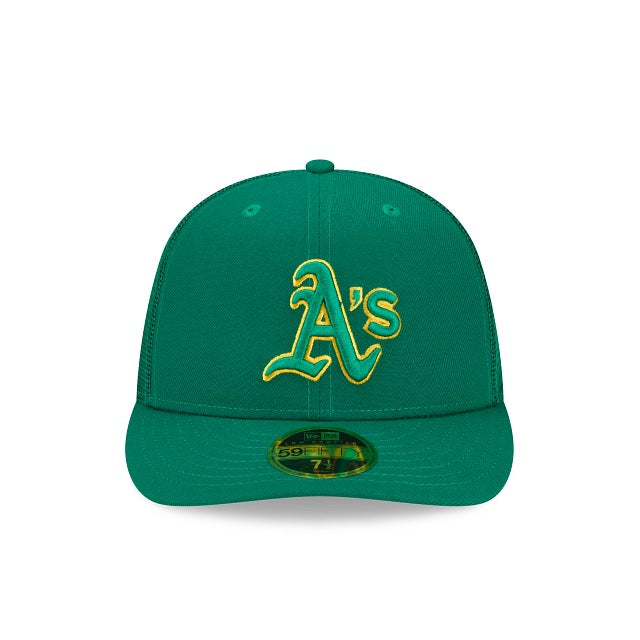 New Era Oakland Athletics 2023 Batting Practice Low Profile 59FIFTY Fitted Hat