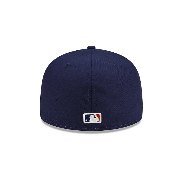 New Era Tampa Bay Rays Split Front 59fifty Fitted Hat