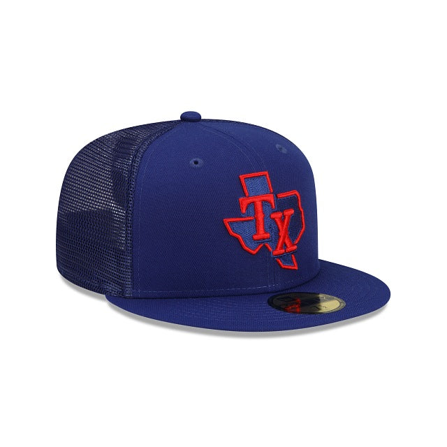 New Era Texas Rangers 2023 Batting Practice 59FIFTY Fitted Hat