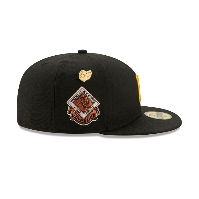 New Era Pittsburgh Pirates 1960 Logo History 59FIFTY Fitted Hat