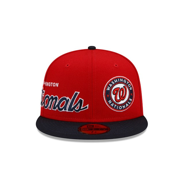 New Era Washington Nationals Double Logo 2022 59FIFTY Fitted Hat