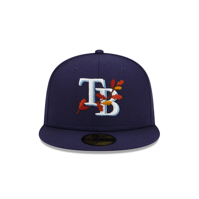 New Era Tampa Bay Rays Leafy Front 59Fifty Fitted Hat