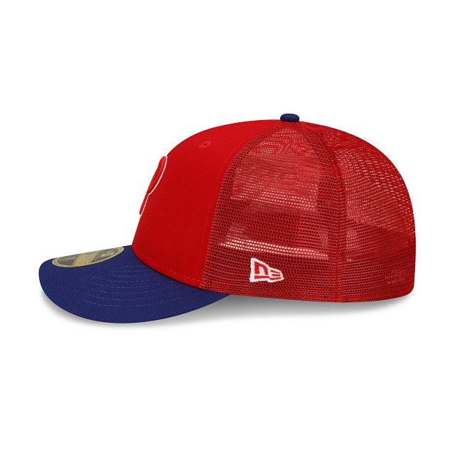 New Era Philadelphia Phillies 2023 Batting Practice Low Profile 59FIFTY Fitted Hat