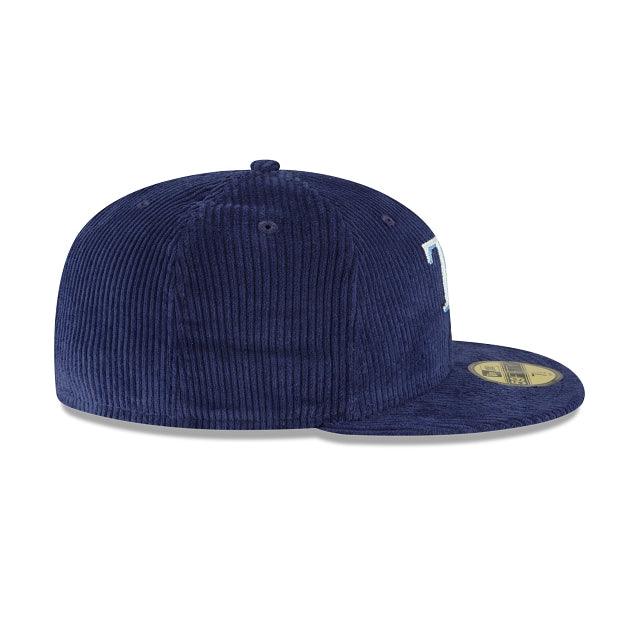 New Era Tampa Bay Rays Corduroy 59fifty Fitted Hat