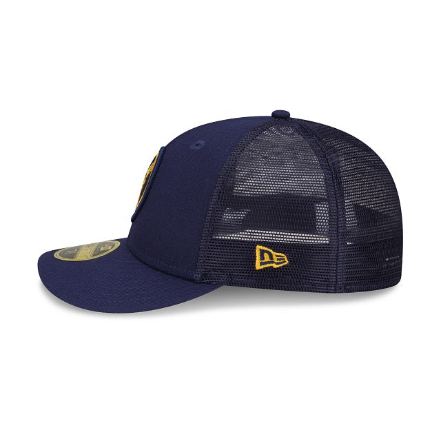 New Era Milwaukee Brewers 2023 Batting Practice Low Profile 59FIFTY Fitted Hat