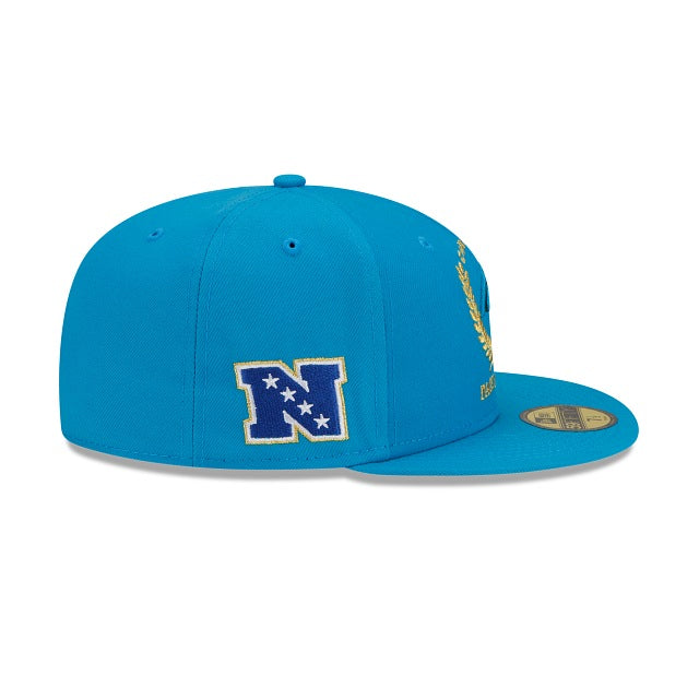 New Era Carolina Panthers Gold Classic 59fifty Fitted Hat