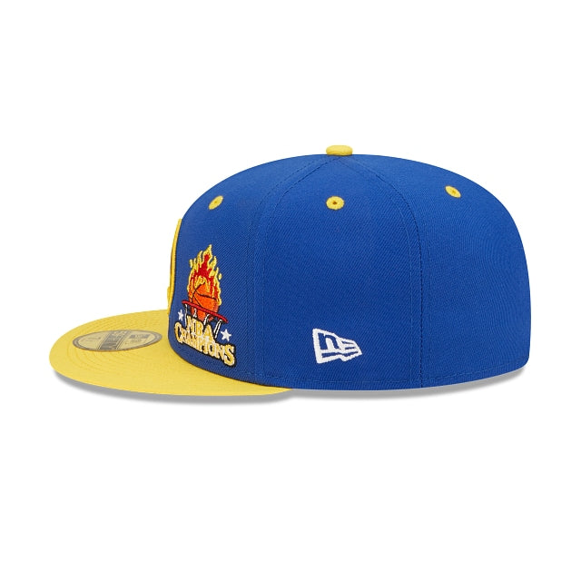 New Era Golden State Warriors Fire 2022 59FIFTY Fitted Hat