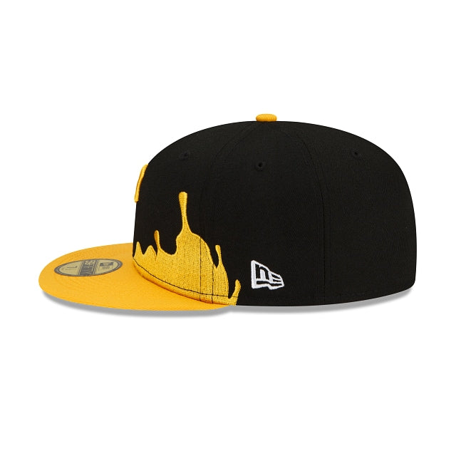 New Era Pittsburgh Pirates Drip Front 59fifty Fitted Hat