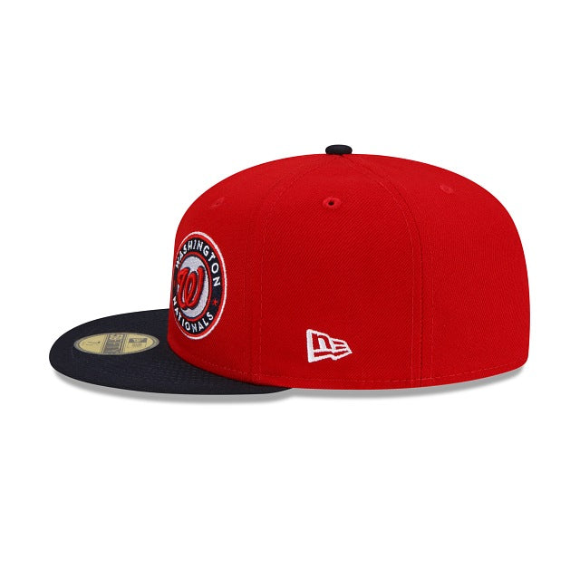 New Era Washington Nationals Double Logo 2022 59FIFTY Fitted Hat