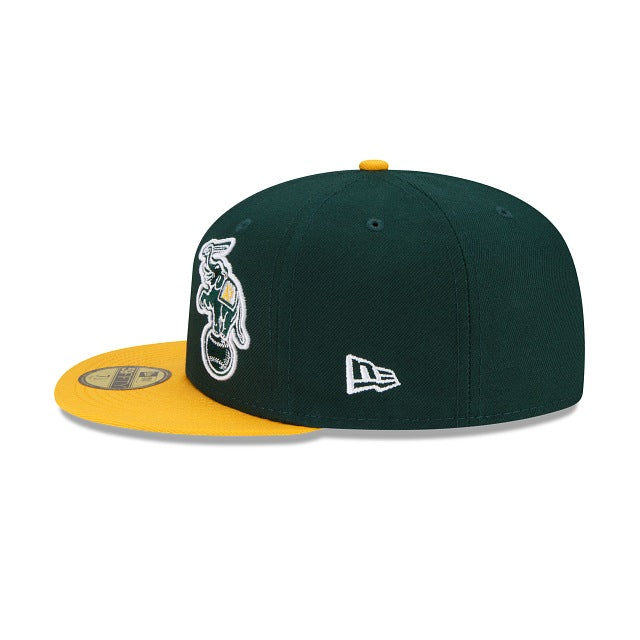 New Era Oakland Athletics Double Logo 2022 59FIFTY Fitted Hat