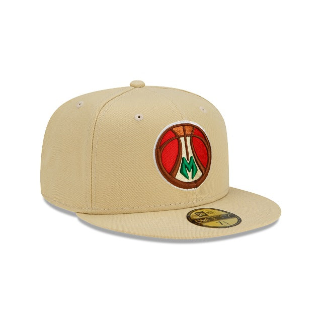 New Era Milwaukee Bucks Cookie 59fifty Fitted Hat