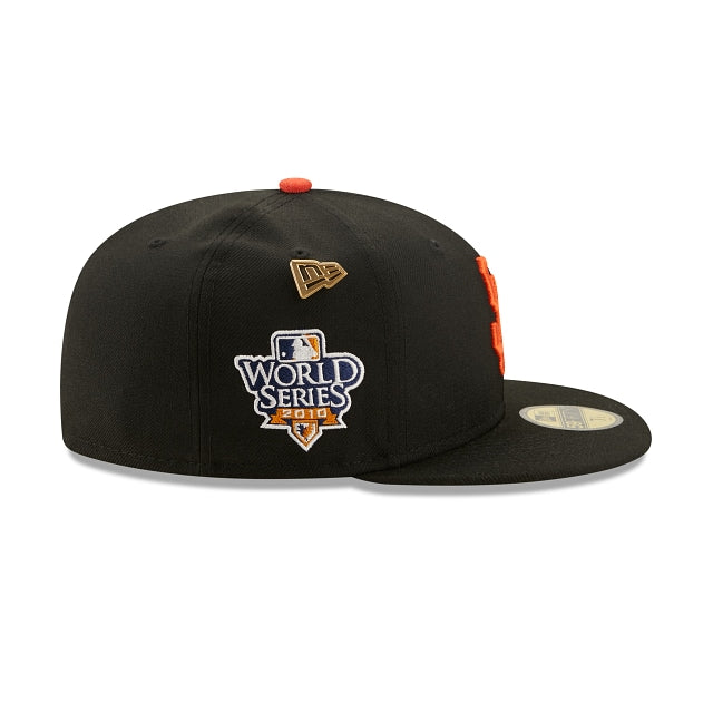 New Era San Francisco Giants 2010 Logo History 59FIFTY Fitted Hat