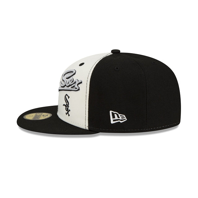 Official New Era Chicago White Sox MLB Split Front OTC 59FIFTY