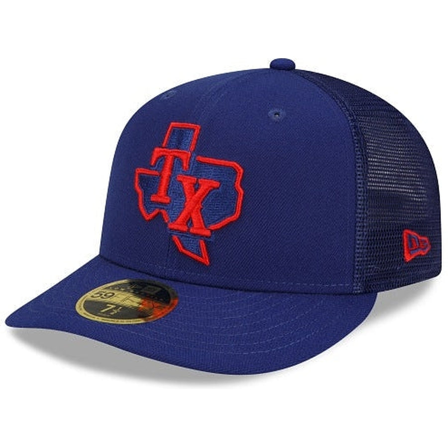 New Era Texas Rangers 2023 Batting Practice Low Profile 59FIFTY Fitted Hat