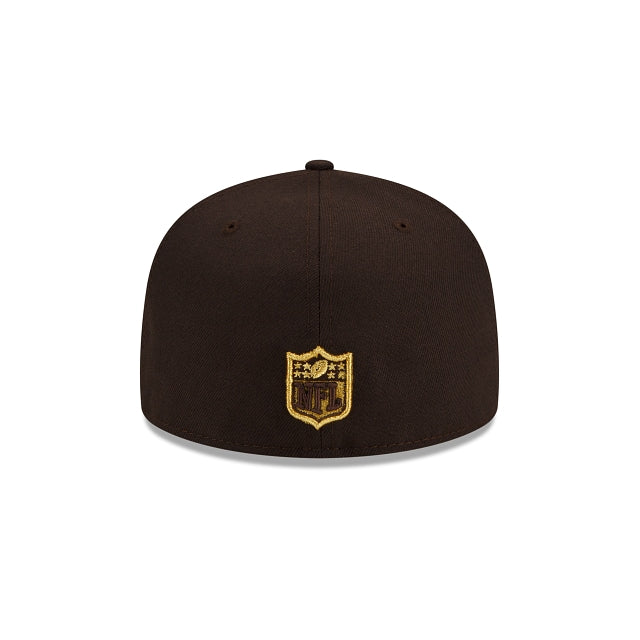 New Era Cleveland Browns Gold Classic 59fifty Fitted Hat