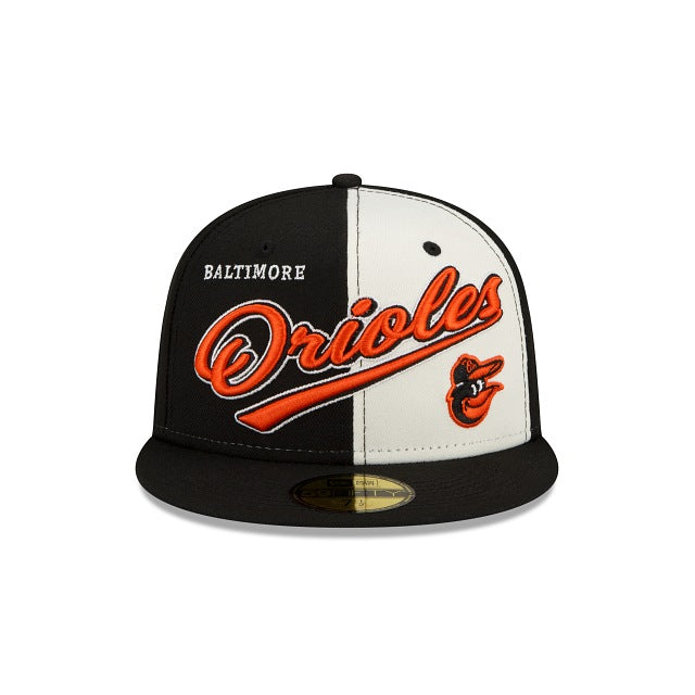 New Era Baltimore Orioles Split Front 59fifty Fitted Hat