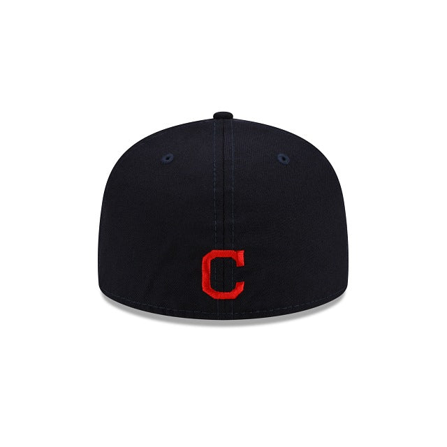 New Era Cleveland Indians Leafy Front 59Fifty Fitted Hat