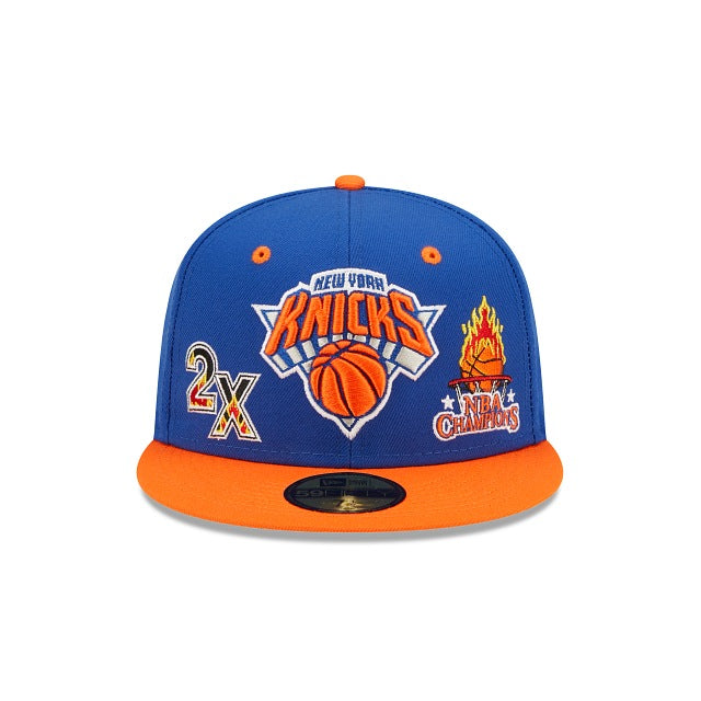 New Era New York Knicks Fire 2022 59FIFTY Fitted Hat