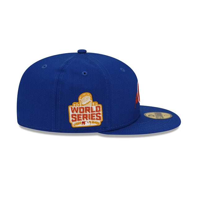 New Era Chicago Cubs Leafy Front 59Fifty Fitted Hat