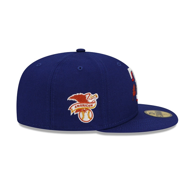 New Era Texas Rangers Leafy Front 59Fifty Fitted Hat