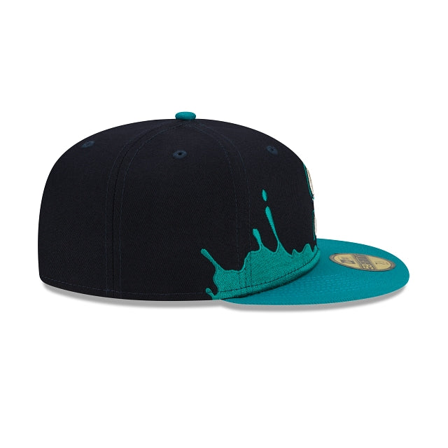 New Era Seattle Mariners Drip Front 59fifty Fitted Hat