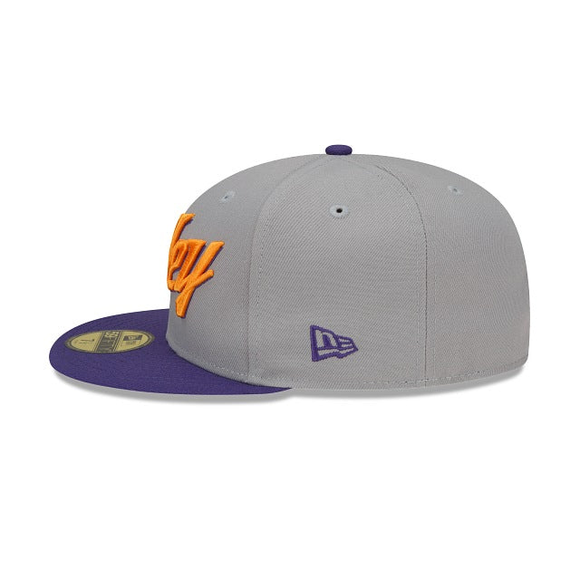 New Era Phoenix Suns City Edition Gray 2022 59FIFTY Fitted Hat