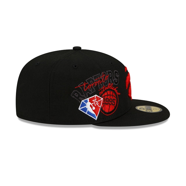 New Era Toronto Raptors Back Half 2022 59FIFTY Fitted Hat