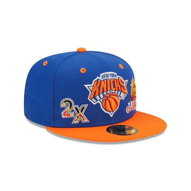 New Era New York Knicks Fire 2022 59FIFTY Fitted Hat