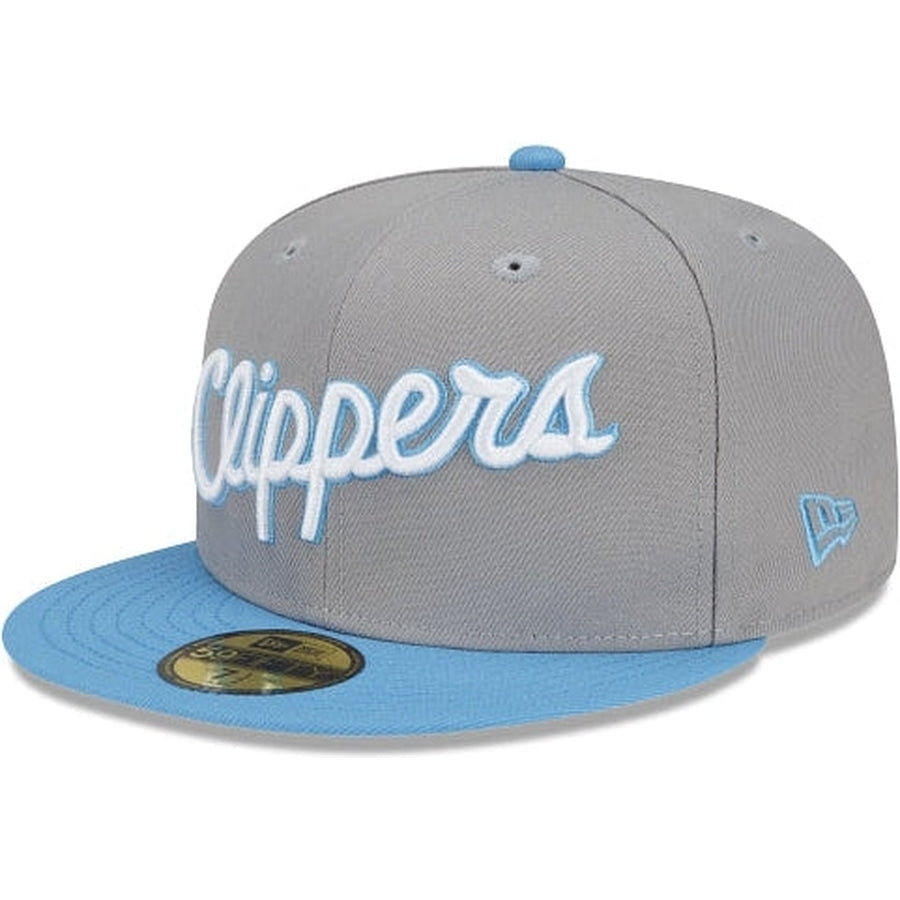 New Era Los Angeles Clippers City Edition Gray 2022 59FIFTY Fitted Hat