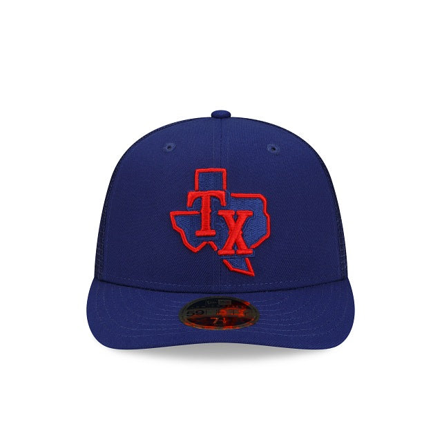 New Era Texas Rangers 2023 Batting Practice Low Profile 59FIFTY Fitted Hat