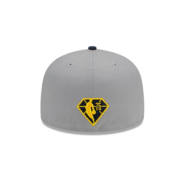 New Era Denver Nuggets City Edition Gray 2022 59FIFTY Fitted Hat