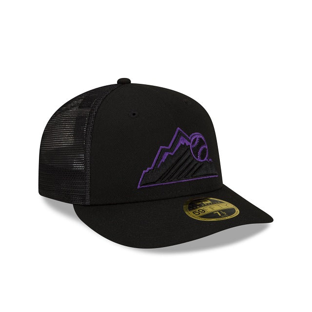 New Era Colorado Rockies 2023 Batting Practice Low Profile 59FIFTY Fitted Hat