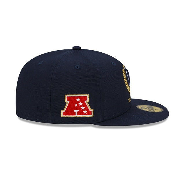 New Era Houston Texans Gold Classic 59fifty Fitted Hat