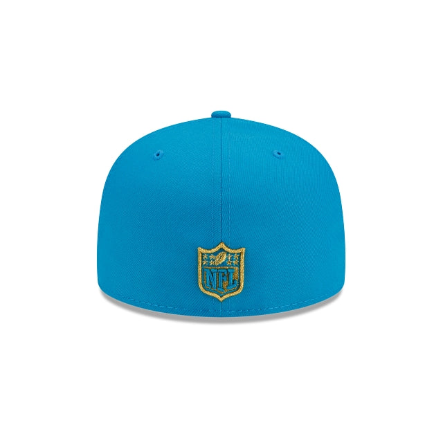 New Era Carolina Panthers Gold Classic 59fifty Fitted Hat