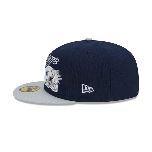 New Era Dallas Cowboys Helmet 59fifty Fitted Hat