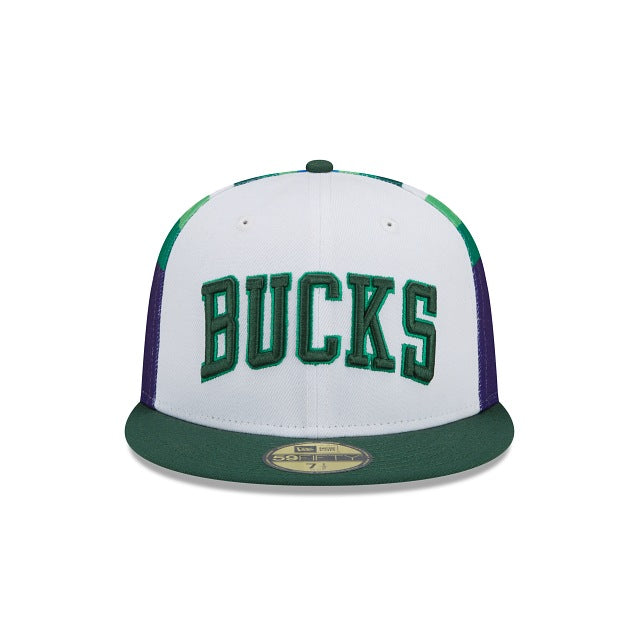New Era Milwaukee Bucks City Edition 2022 59FIFTY Fitted Hat