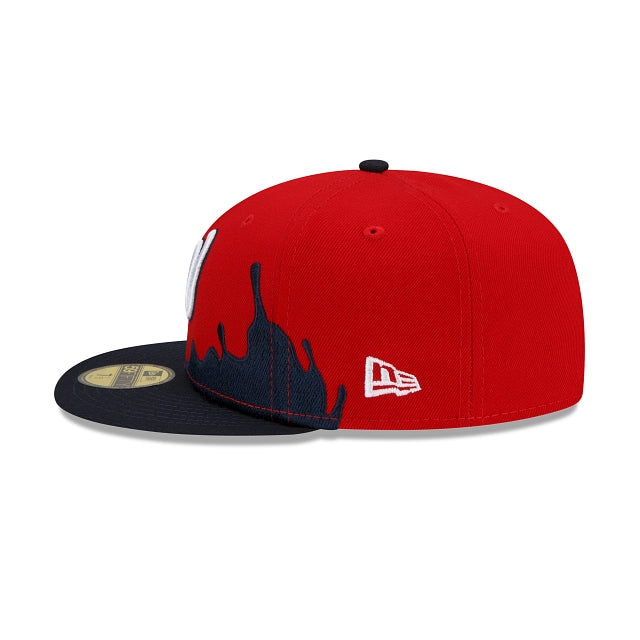 New Era Washington Nationals Drip Front 59fifty Fitted Hat