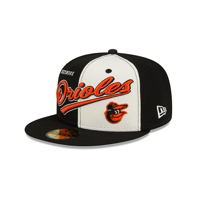 New Era Baltimore Orioles Split Front 59fifty Fitted Hat