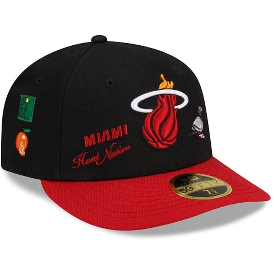 New Era Miami Heat x Staple 2022 Low Profile 59FIFTY Fitted Hat