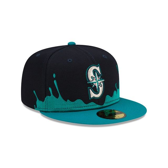 New Era Seattle Mariners Drip Front 59fifty Fitted Hat