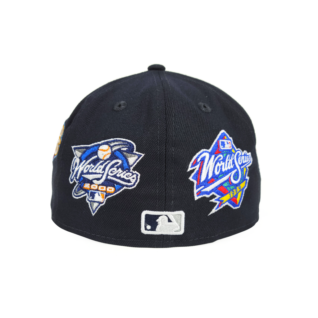 New Era New York Yankee Derek Jeter Multi World Series Patch 59FIFTY Fitted Hat