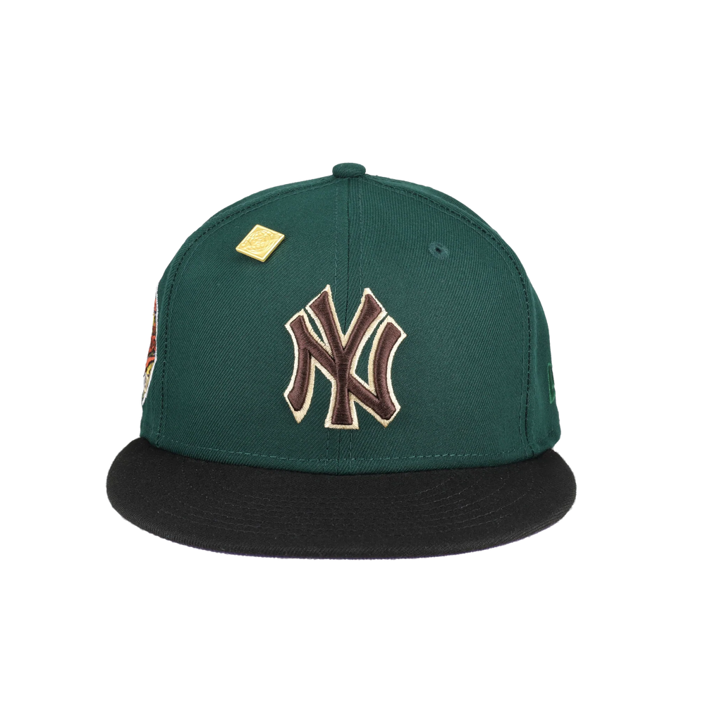 New Era New York Yankees Green Bark Collection 1996 World Series 59FIFTY Fitted Hat